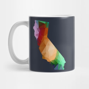 California - Fractal Colors Mug